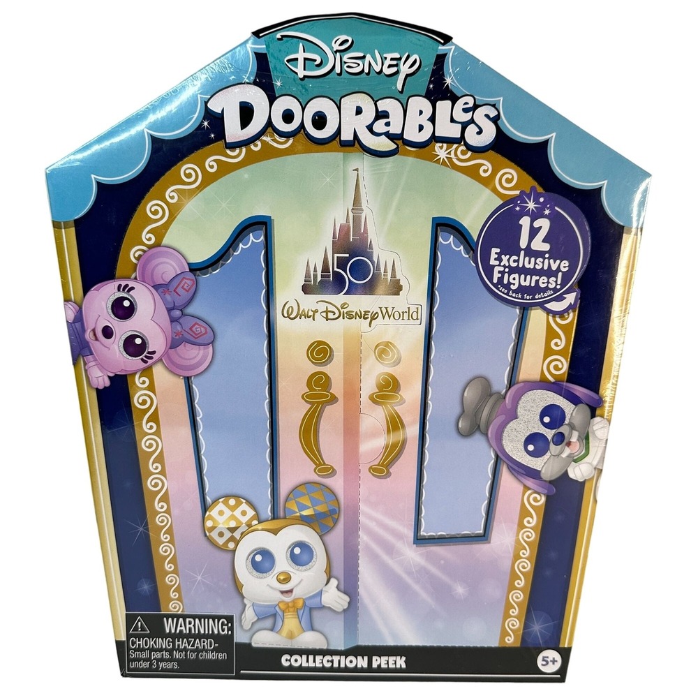 Disney Doorables 50th Anniversary Disney World‎ Collection 12 FIGURES MICKEY NEW